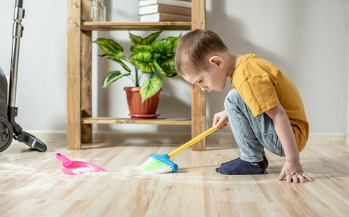 Cómo involucrar a los niños en las tareas del hogar: guía según su edad - Mustela Mexico - 1