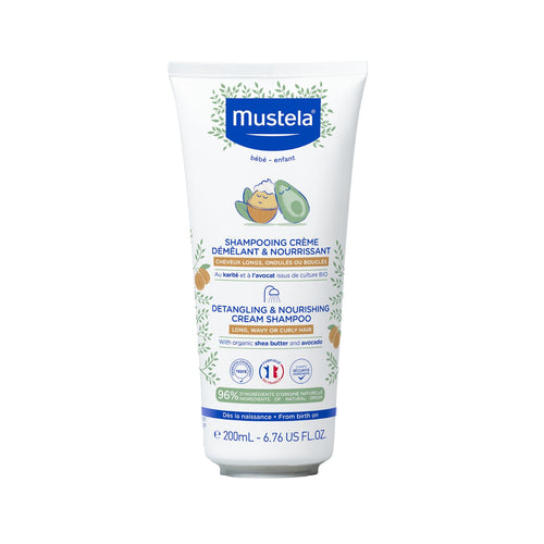 Shampoo-Crema Desenredante Nutritivo - Mustela Mexico - 1