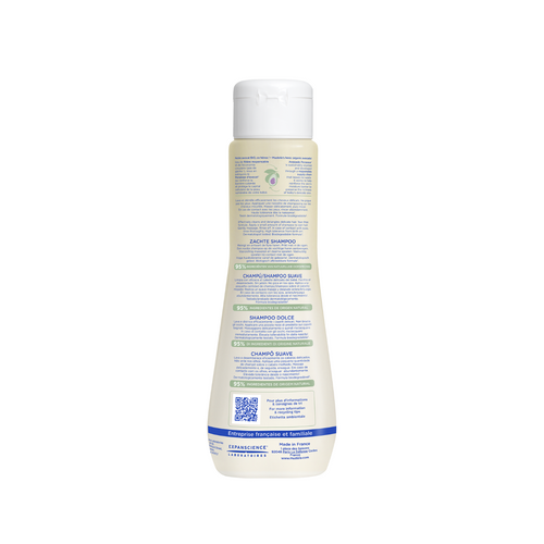Shampoo Suave 95% ingredientes origen natural - Mustela Mexico - 2