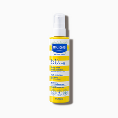 Spray solar de muy alta protección SPF 50 con aguacate - Mustela Mexico