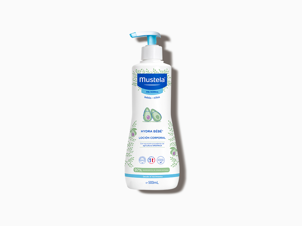 Mustela Hydra Bebé Crema Corporal Hidratante para bebés y niños con Piel  Normal 500ml