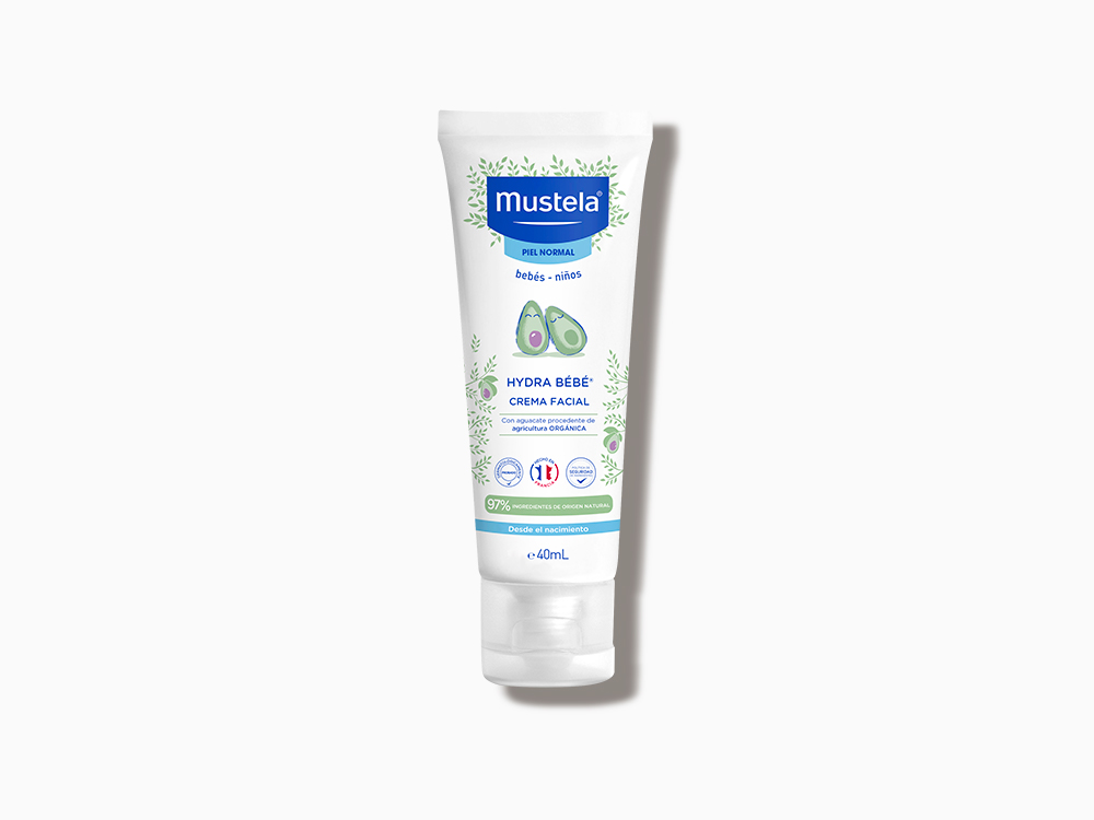 Mustela Hydra Bebé Crema Facial Para Recién Nacido Con Piel Normal