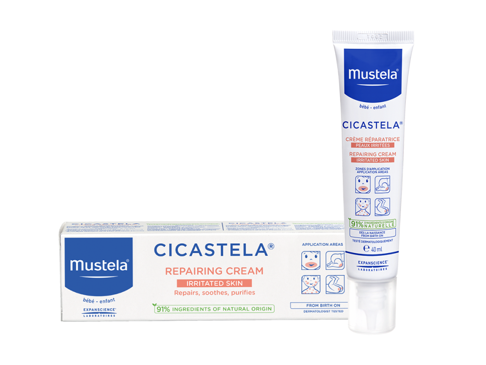 Mustela Cicastela reparing cream for babies