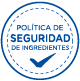 Política de seguridad de ingredientes