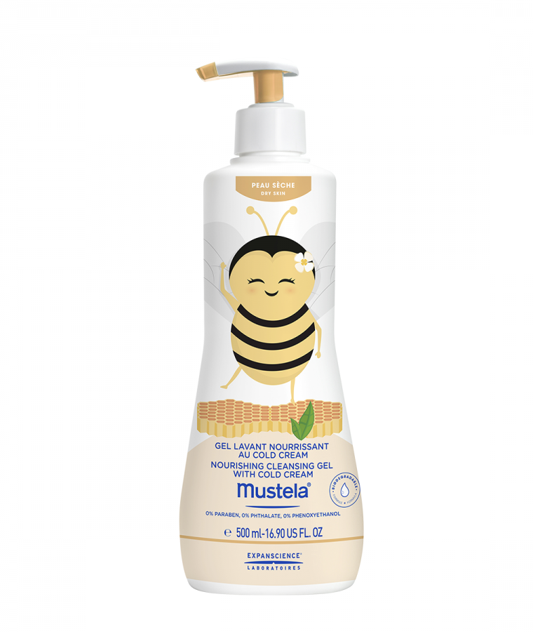 Mustela Cleansing cream limited edition for babies with dry skin