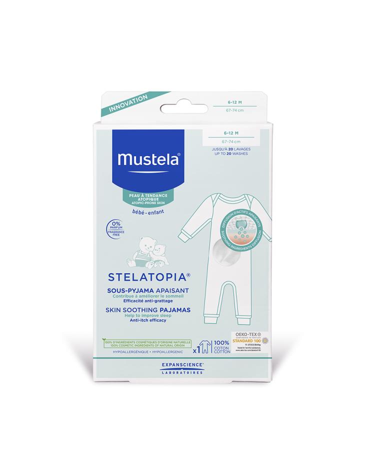 Mustela Skin soothing pajamas 6-12month for babies