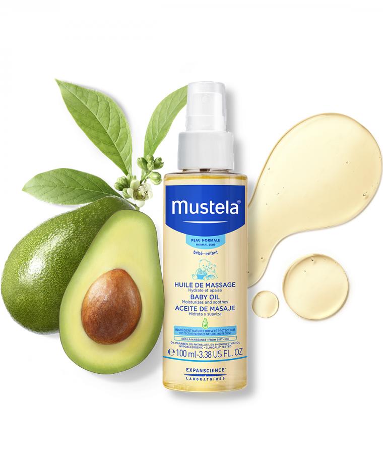 Mustela baby oil for babies
